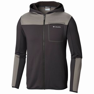 Columbia Tech Trail™ Hybrid Hoodie Herr MörkGrå (FZNJG5240)